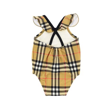 burberry outfits for babies|Burberry baby swimsuit.